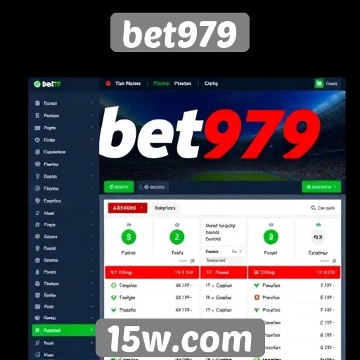 Análise da interface de usuário do site bet979